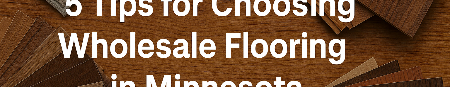 5 Tips for Choosing Wholesale Flooring in Minnesota
